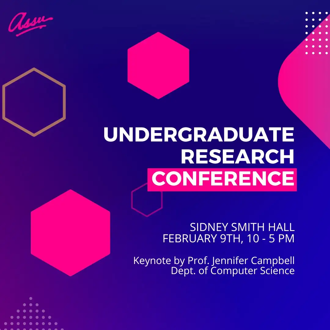 ASSU's Undergraduate Research Conference on Feb 9th from 10 AM to 5 PM